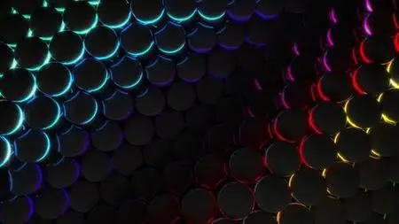 Abstract Colorful Lights Wave 1600628