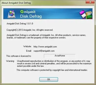 Amigabit Disk Defrag 1.0.1.0