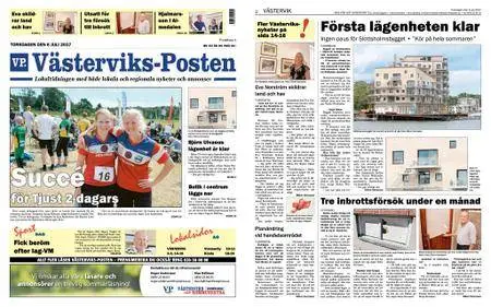 Västerviks-Posten – 06 juli 2017