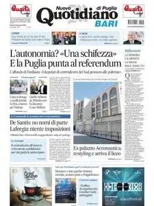 Quotidiano di Puglia Bari - 25 Gennaio 2024