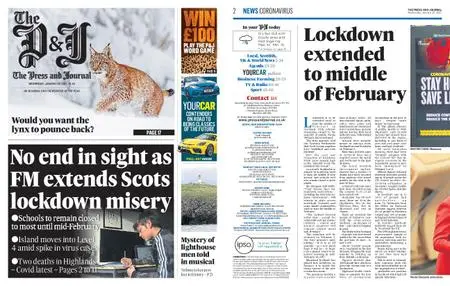 The Press and Journal Highlands and Islands – January 20, 2021