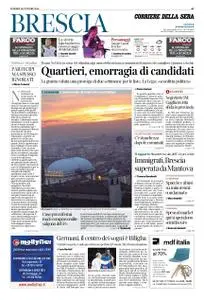 Corriere della Sera Brescia – 26 ottobre 2018