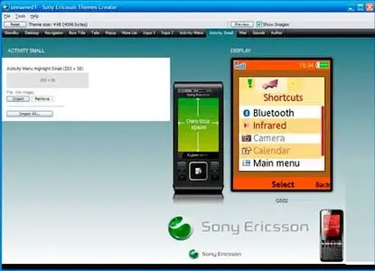 Sony Ericsson Themes Creator 3.32