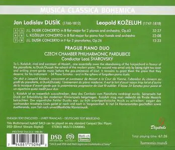 Prague Piano Duo, Leoš Svárovský - Jan Ladislav Dusík, Leopold Koželuh: Piano Concertos (2004)