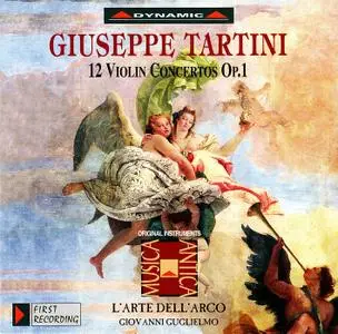 Giovanni Guglielmo, L’Arte dell’ Arco - Tartini: 12 Violin Concertos, Op.1 (1996)