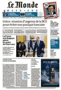 Le Monde Weekend et 4 Suppléments du Samedi 20 Juin 2015