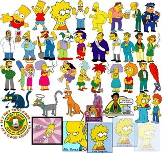  The Simpsons in Coreldraw