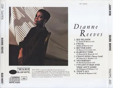 Dianne Reeves - Dianne Reeves (1987) {Blue Note} [Re-Up]