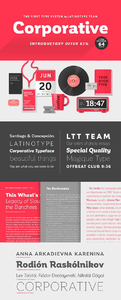 Corporative Font