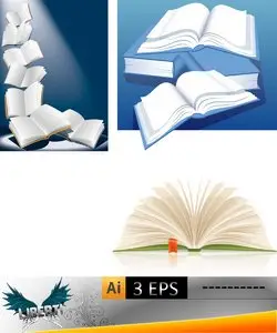 Books vector illustration