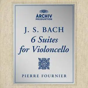 Pierre Fournier - J.S. Bach: 6 Suites for Violoncello (1961/2016) [TR24][OF]