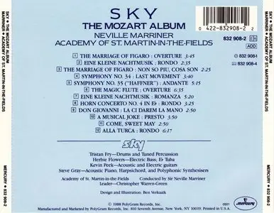 Sky - The Mozart Album (1988) {US 1st Press}