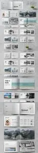 Minimal Portfolio Magazine Design Template