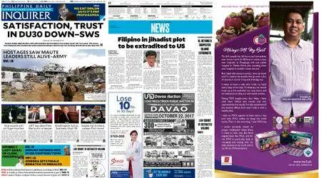 Philippine Daily Inquirer – October 09, 2017