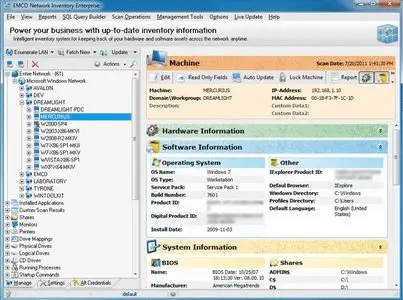 EMCO Network Inventory Enterprise v5.8.9.9451