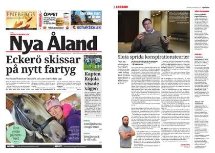 Nya Åland – 08 oktober 2018