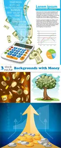 Vectors - Backgrounds with Money