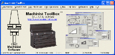 CNC Machinist ToolBox 8.1