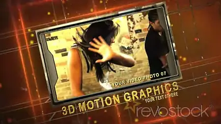 Rotating Video Boards V5 - Project for After Effects (Revostock)