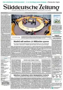 Süddeutsche Zeitung vom Freitag, 28. September 2012