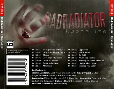 Bad Radiator - Hypnotize (2013)