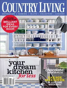 Country Living Magazine February 2009