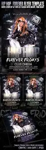 Hip Hop Forever Party Flyer