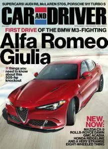 Car and Driver USA - August 2016