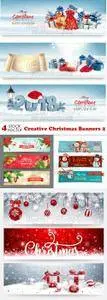 Vectors - Creative Christmas Banners 2