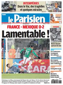 Le Parisien - Vendredi 18 juin 2010 + Cahier Paris
