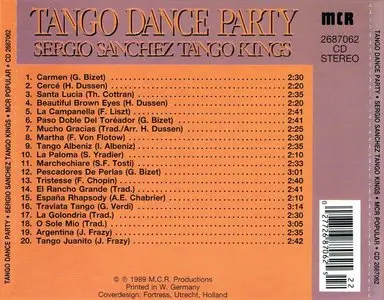 Sergio Sánchez Tango Kings – Tango Dance Party (1989)