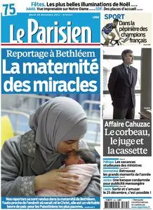 Le Parisien du 25 Décembre 2012
