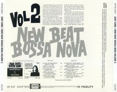 Zoot Sims - New Beat Bossa Nova, Vol 2 (1962) {2017 Japan SHM-CD Jazz Masters Collection 1200 Series WPCR-29227}
