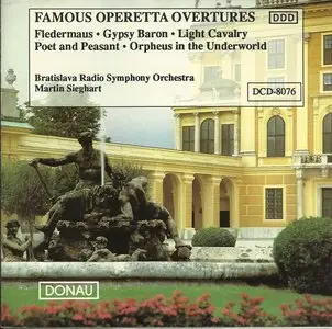 Bratislava Radio Symphony Orchestra - Famous Operetta Overtures (1990)