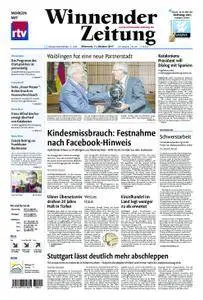Winnender Zeitung - 11. Oktober 2017