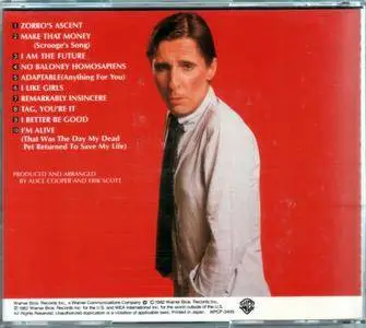 Alice Cooper - Zipper Catches Skin (1982) {1990, Japan 1st Press}
