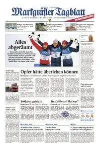 Markgräfler Tagblatt - 21. Februar 2018