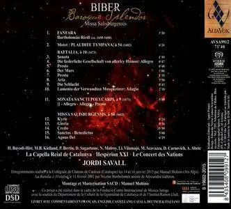 Jordi Savall - Heinrich Ignaz Franz von Biber - Baroque Splendor (2015) {Alia Vox AVSA9912}