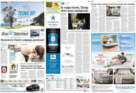 Honolulu Star-Advertiser – January 12, 2018