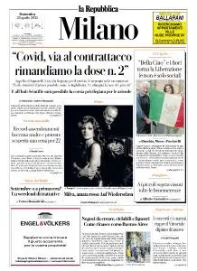 la Repubblica Milano - 25 Aprile 2021