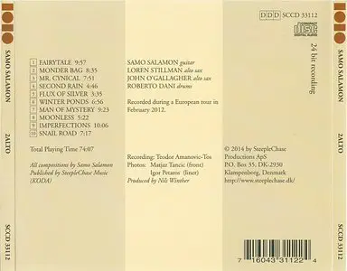 Samo Salamon Bassless Quartet - 2Alto (2014) {SteepleChase}