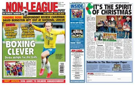 The Non-league Football Paper – December 27, 2020