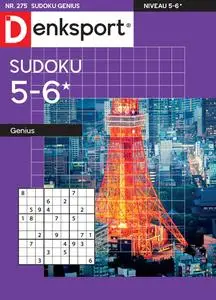 Denksport Sudoku 5-6 genius N.275 - 28 Maart 2024