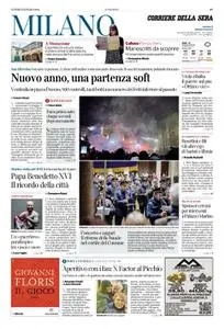Corriere della Sera Milano - 2 Gennaio 2023