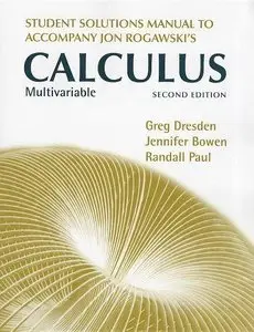 Student's Solutions Manual for Multivariable Calculus, 2nd edition (Repost)