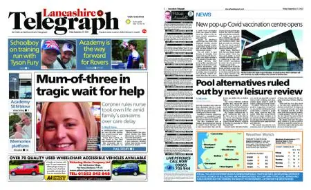 Lancashire Telegraph (Burnley, Pendle, Rossendale) – September 23, 2022