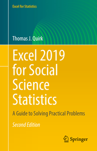 Excel 2019 for Social Science Statistics