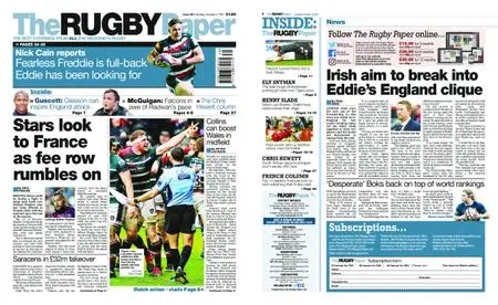 The Rugby Paper – October 03, 2021