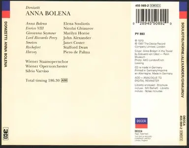 Donizetti - Anna Bolena - Souliotis - Varviso ( CD 1997 )Re-Up