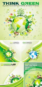 Environmental Backgrounds Vector